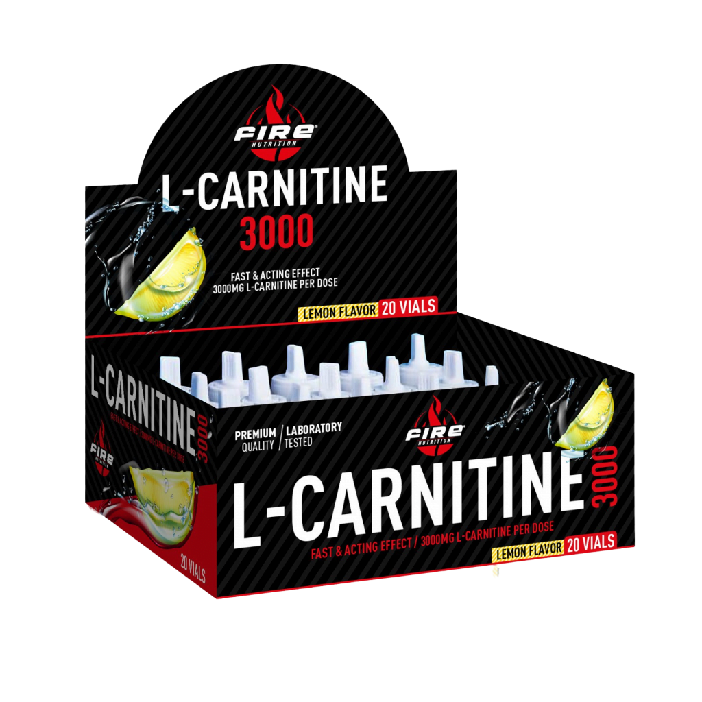 L-Carnitine 3000 mg 20 Viales 10 ml - Limón
