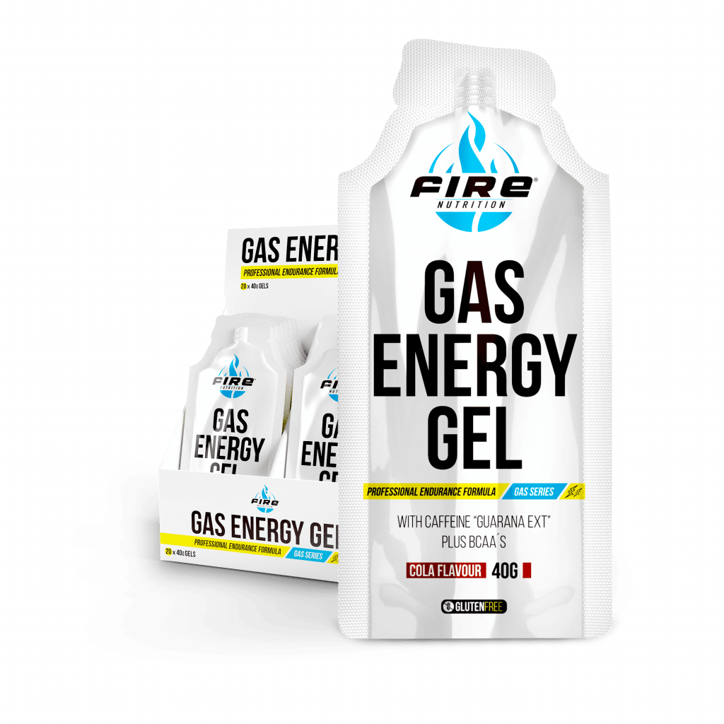 Gas Energy Gel Caffeine Cola 40 g (Gluten Free)