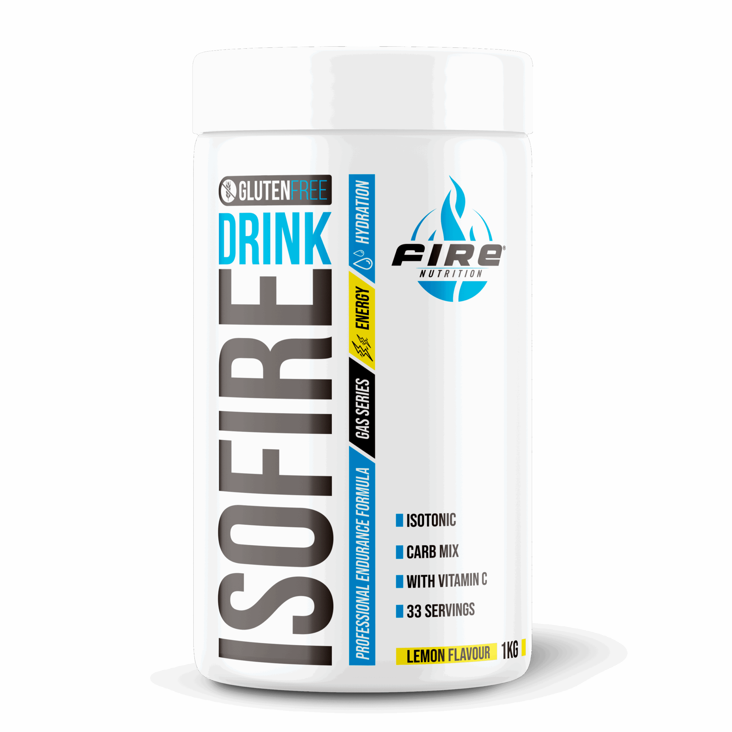 Iso-Fire Drink 1 Kg - (Gluten Free) - Imagen 3